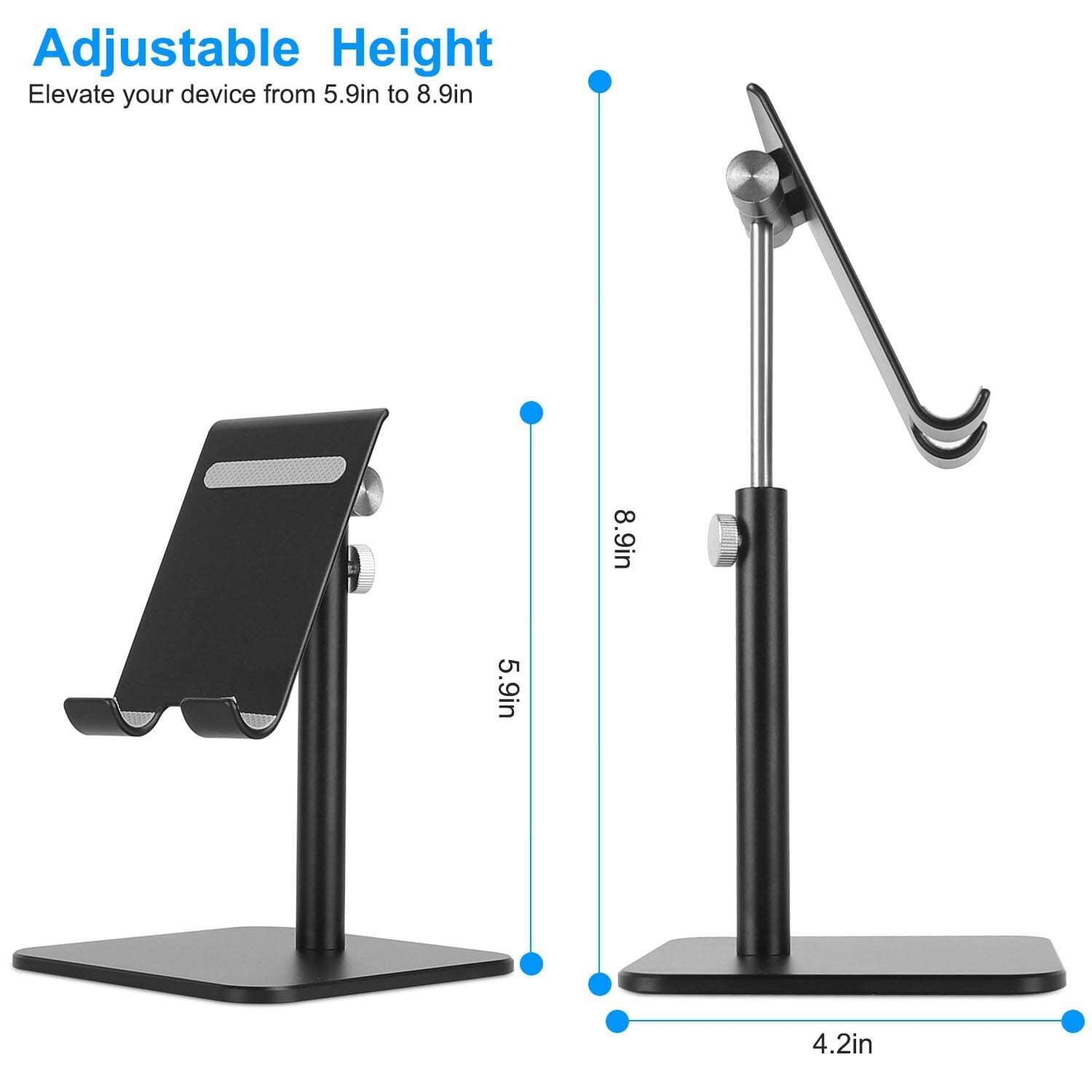 Adjustable Cellphone Tablet Stand Nicekicks