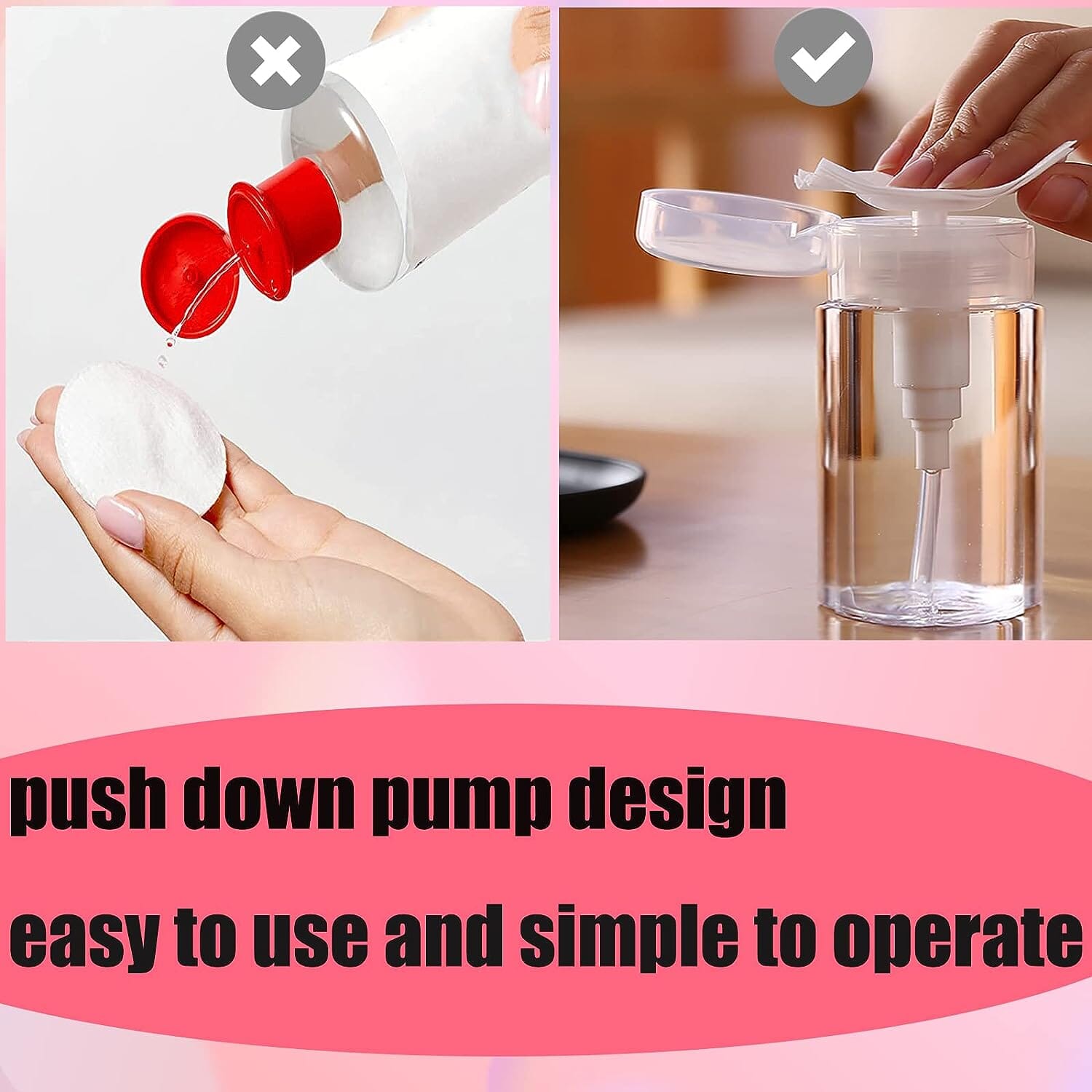 3-Pack: Push Down Empty Pump Dispenser Bottle Cheap Sale Pay With Visa