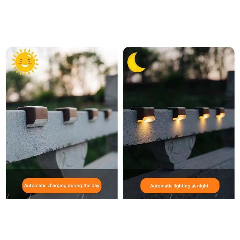 8-Pack: Solar LED Deck & Step Lights Cheap Pice Free Shipping