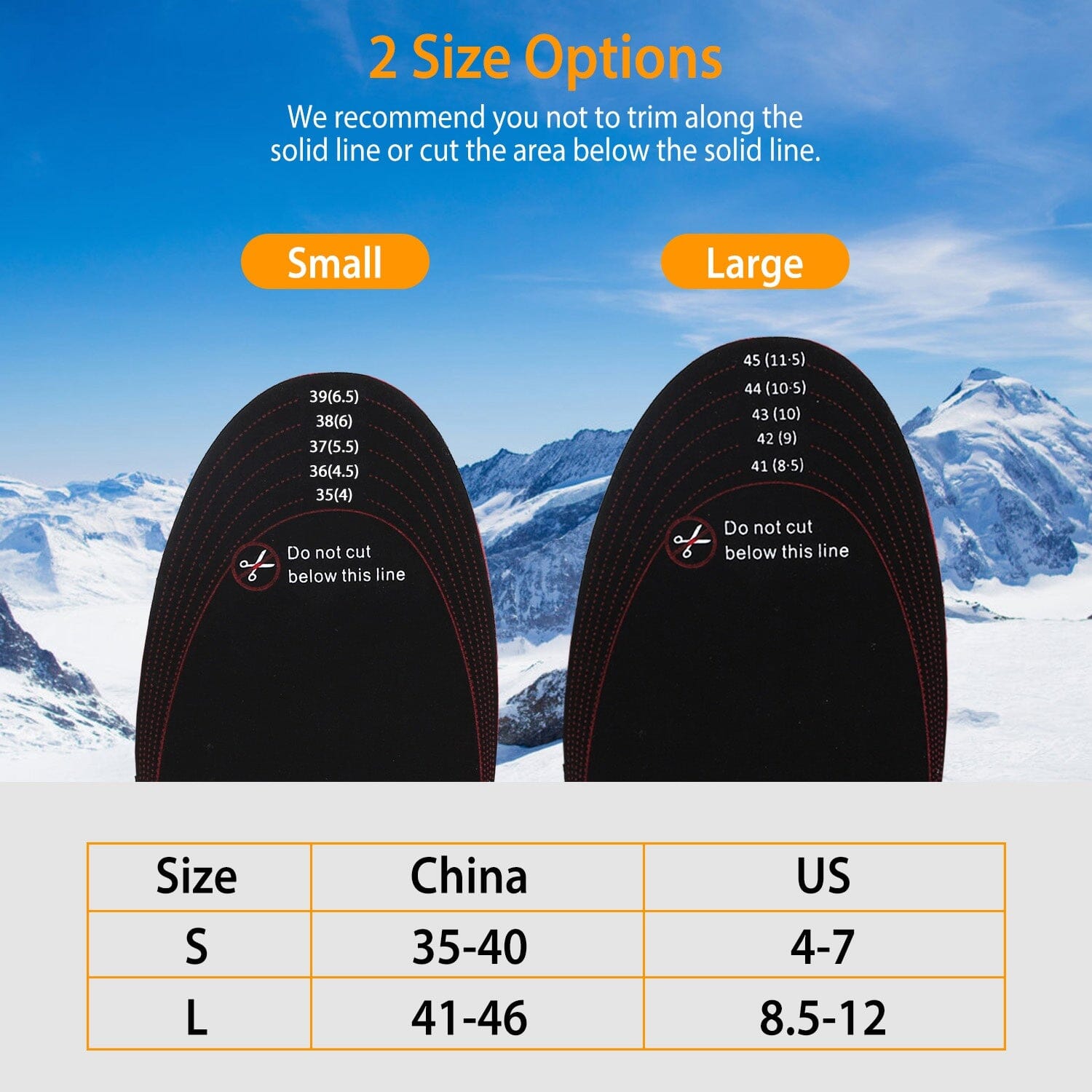 Heated Insoles Electric Heated Foot Warmer Free Shipping Visit