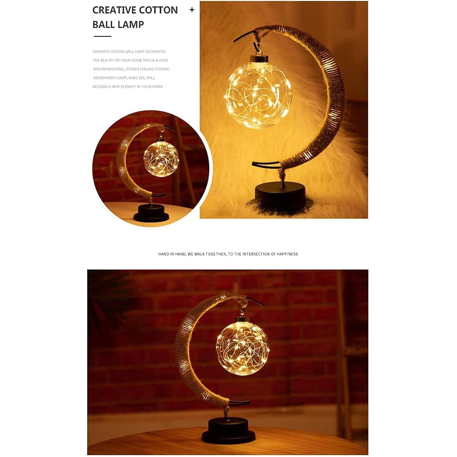 LED Ball Lamp Wrought Iron Moon Lamp 2025 New For Sale