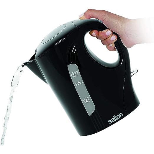 Salton Jug Kettle 1 .0 L/Qt - Black, Cordless Free Shipping The Cheapest