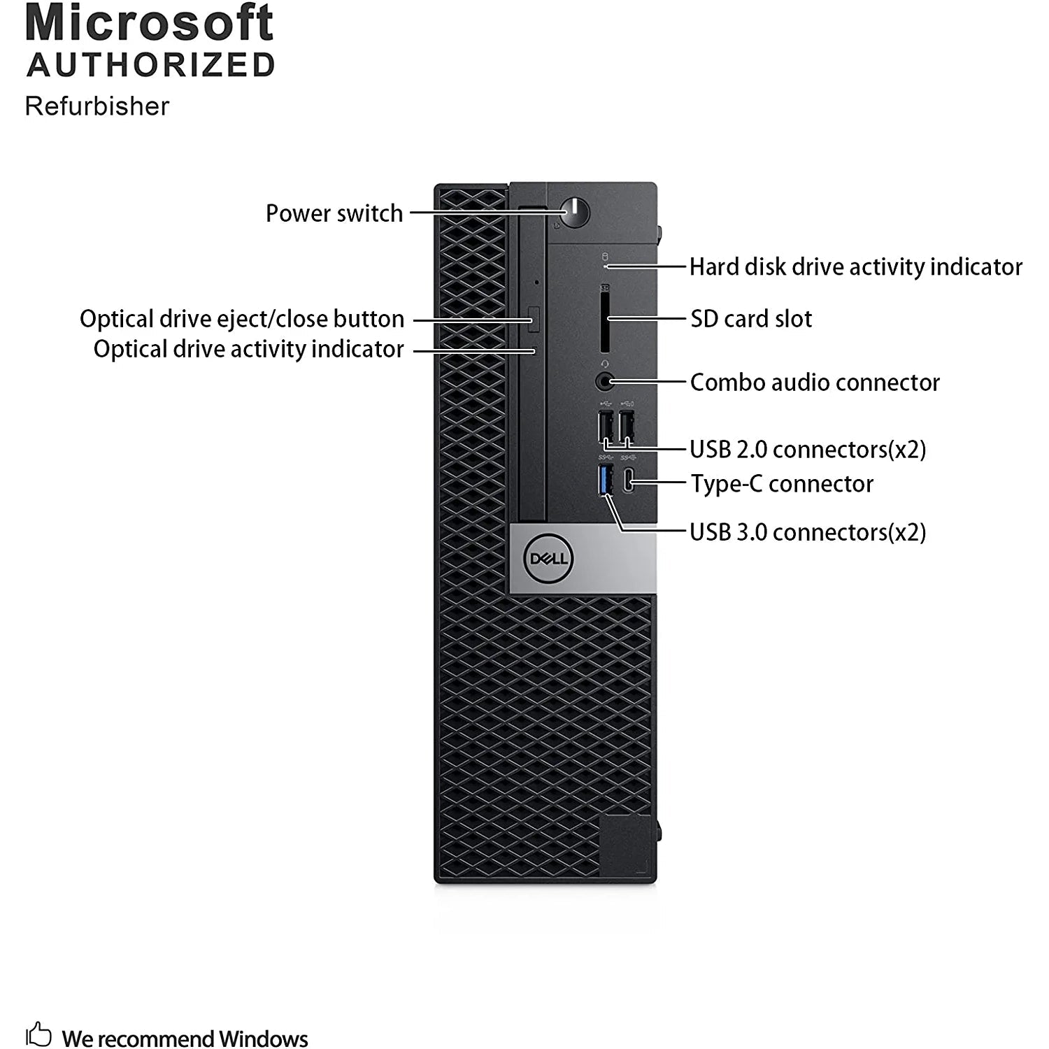 Dell Optiplex 7050 Windows 10 Professional (Refurbished) Cheap Sale Inexpensive