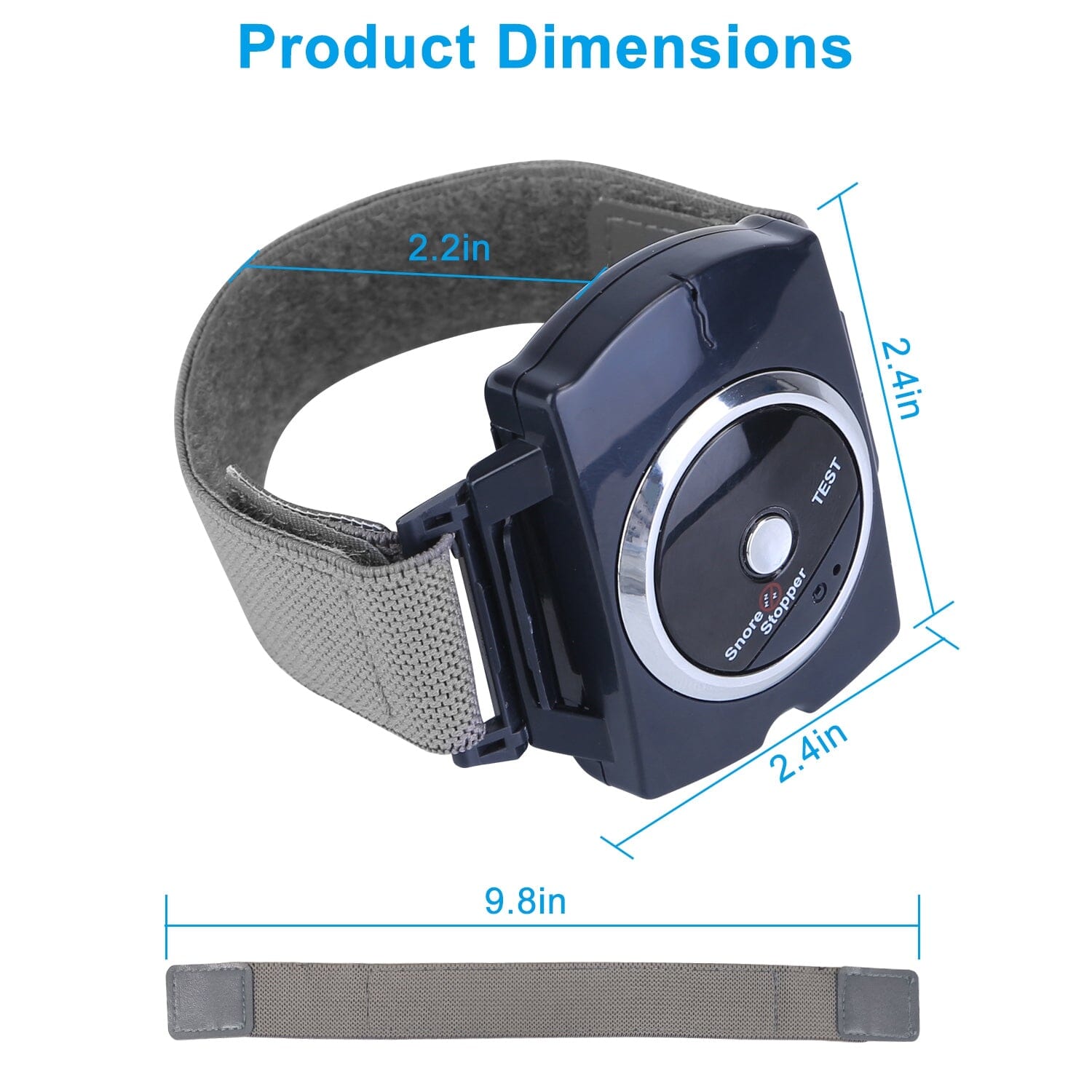 Anti-Snore Infrared Wristband with Conductive Film From China Cheap Pice