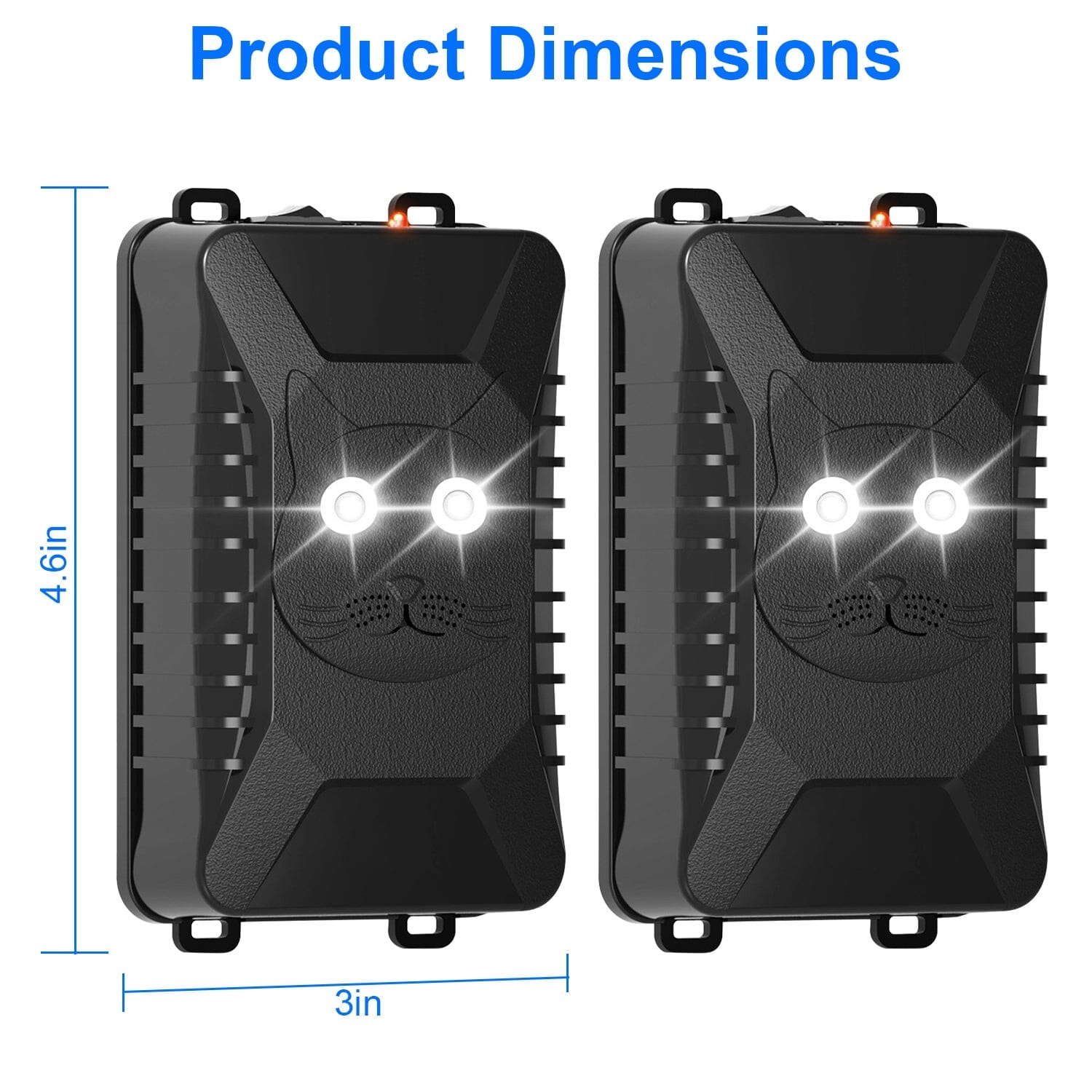 2-Pack: Under Hood Ultrasonic Repellent with 3 Power Supplies Cheap Eastbay