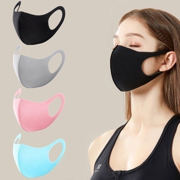 4-Pack: Face Mask with Valve Free Shipping Best Seller