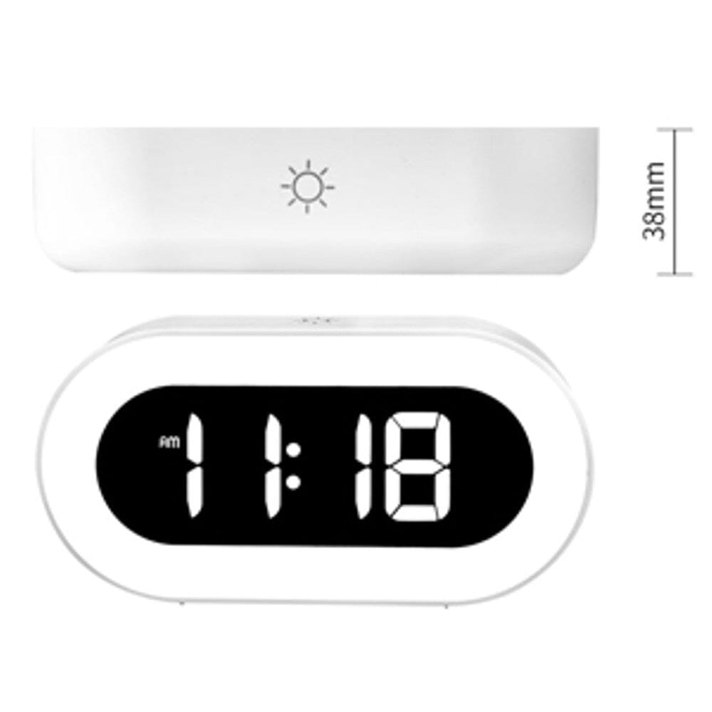 LED Digital Alarm Clock with Night Light – Dual Alarm – Dimmer – Adjustable Alarms Clearance Fake