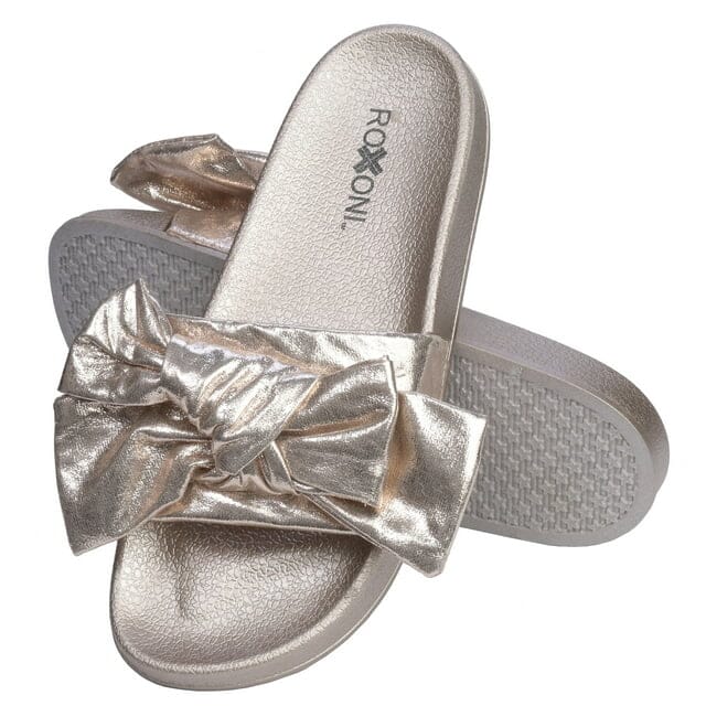 Roxoni Women's Bow Tie Slide Sandal Comfortable Online