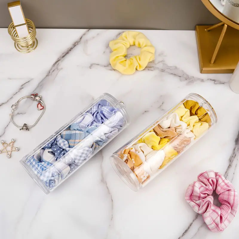 2-Pack: Acrylic Scrunchie Holder Organizer Brand New Unisex Sale Online