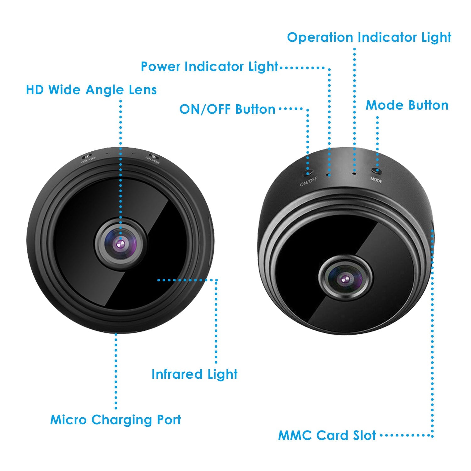 WIFI IP Home Security Camera 1080P Full HD with 32GB MMC Card Sale Real