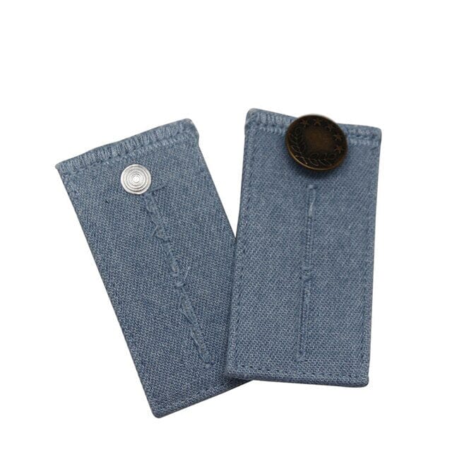 4-Piece: Jeans Elastic Waistband Button Extender Belt Free Shipping Hot Sale