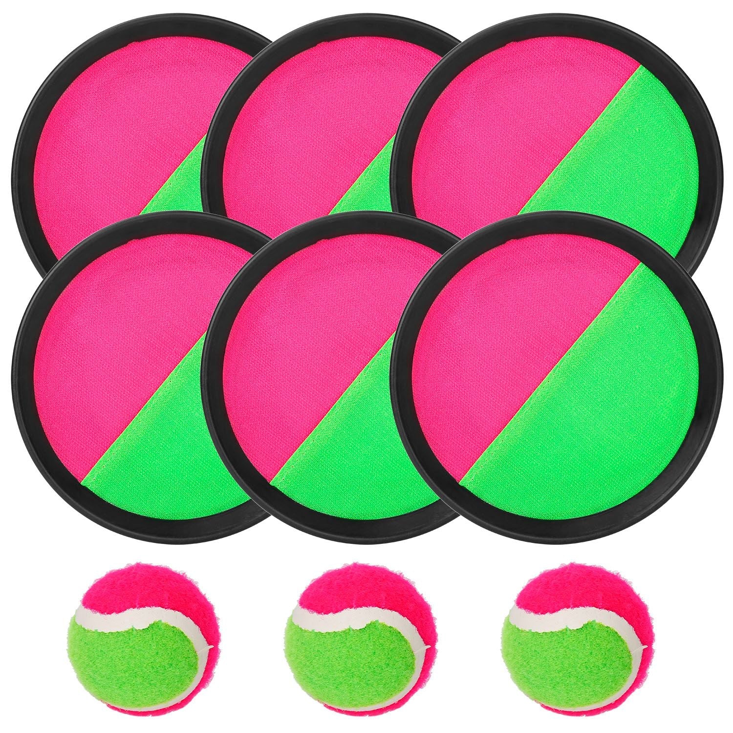 9-Piece Set: Toss and Catch Ball Throw Clearance Fast Delivery