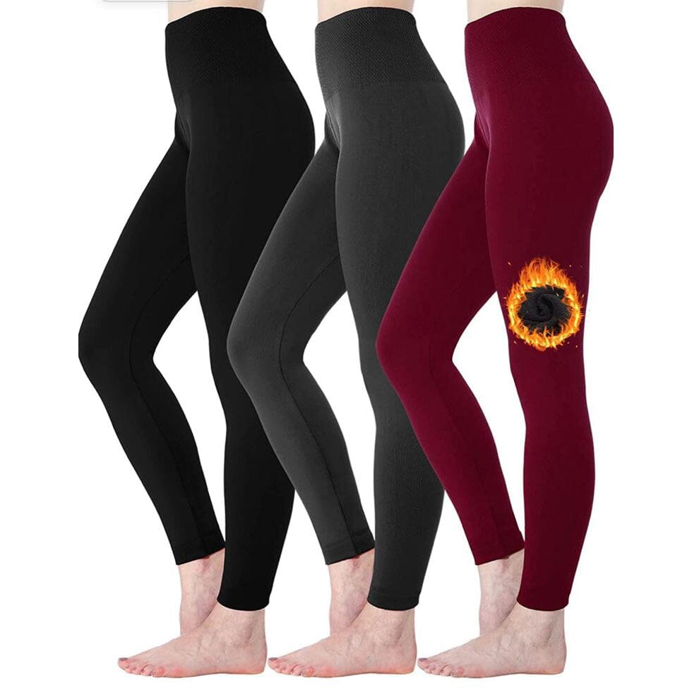 6-Pack: Women’s Extra Fleece Leggings High Waist Very Cheap Sale Online