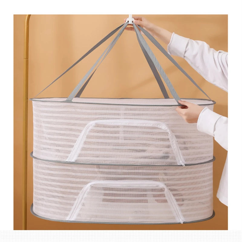 Fishing Net Hanging Dryer Bag Mesh Clothes Drying Basket Rack Buy Cheap Many Kinds Of