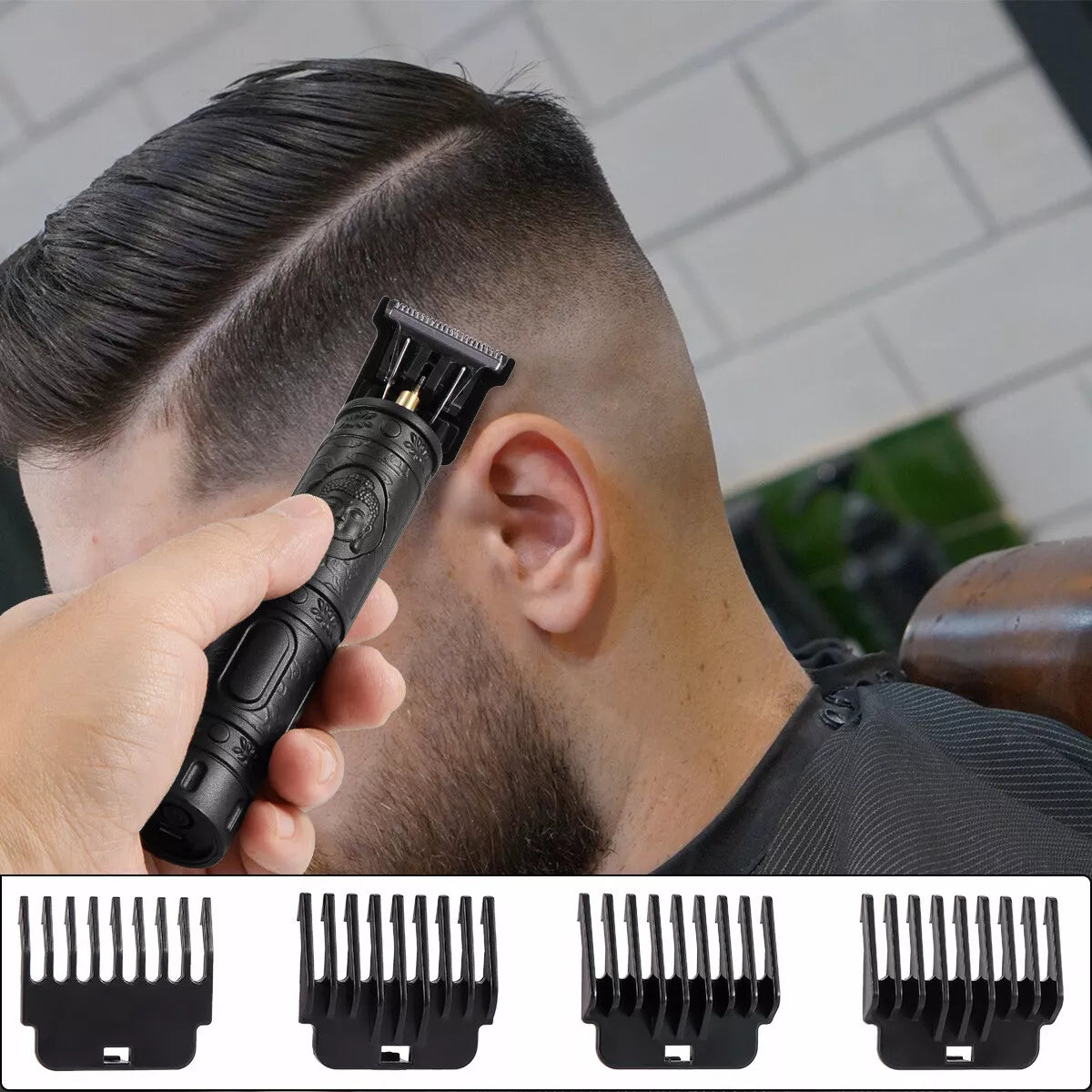 Pro Zero Gapped Cordless T-Outliner Hair Clipper Electric Trimmer Kit Wireless Free Shipping Shop