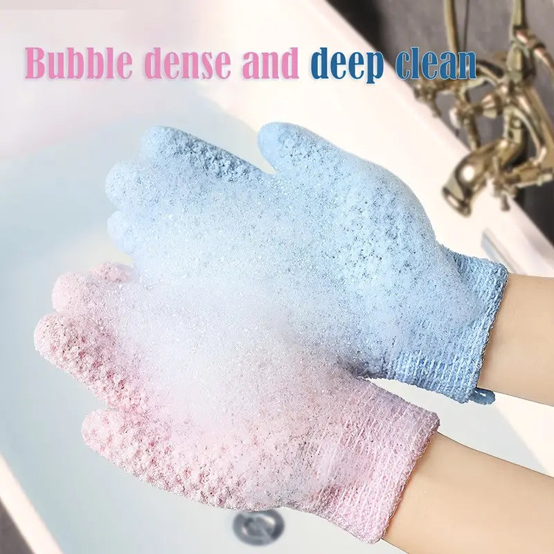 2-Pair: Exfoliating Bath Gloves Tumblr Online