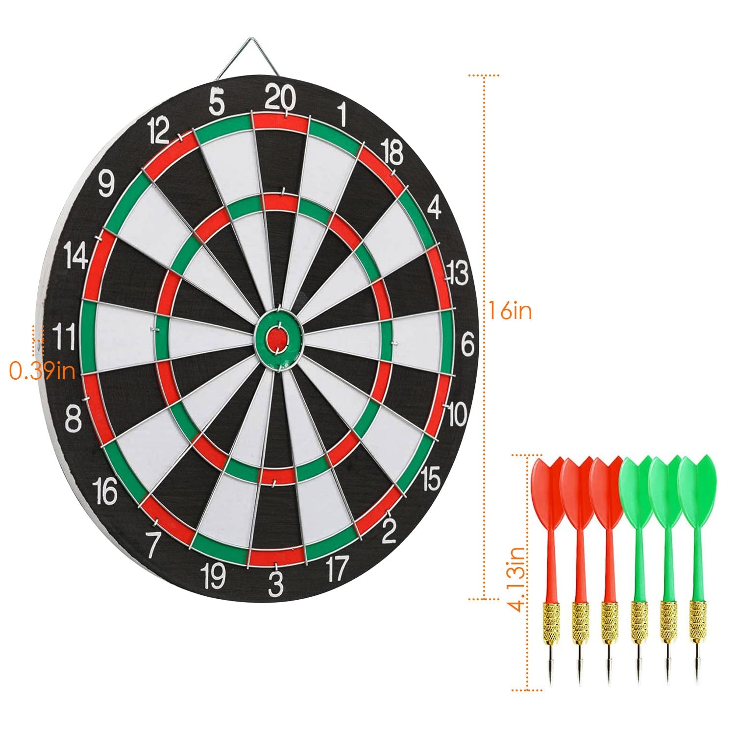 16-Inch Dart Board Game Set Sale 100% Authentic