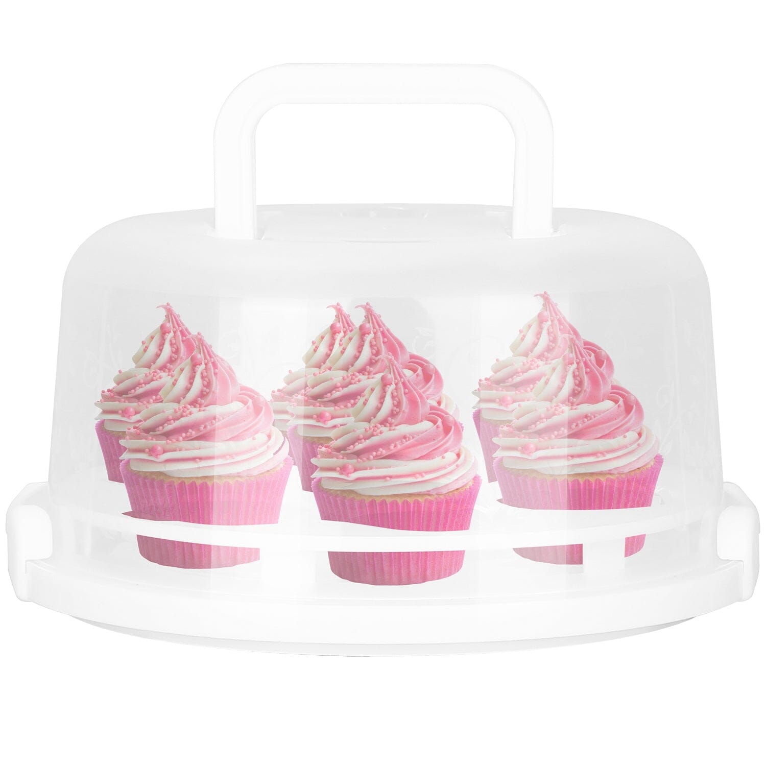 10 Cake Storage Container with Handle Plastic Cake Box Footlocker Finishline Cheap Pice