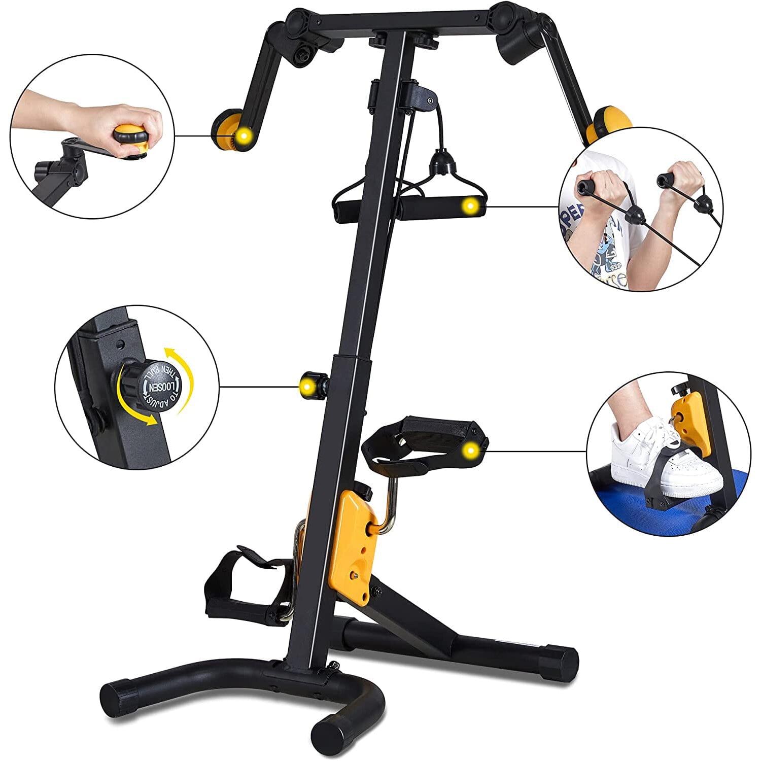 Maxkare MK-4009 Arm Leg Pedal Exerciser Machine Reliable Cheap Online