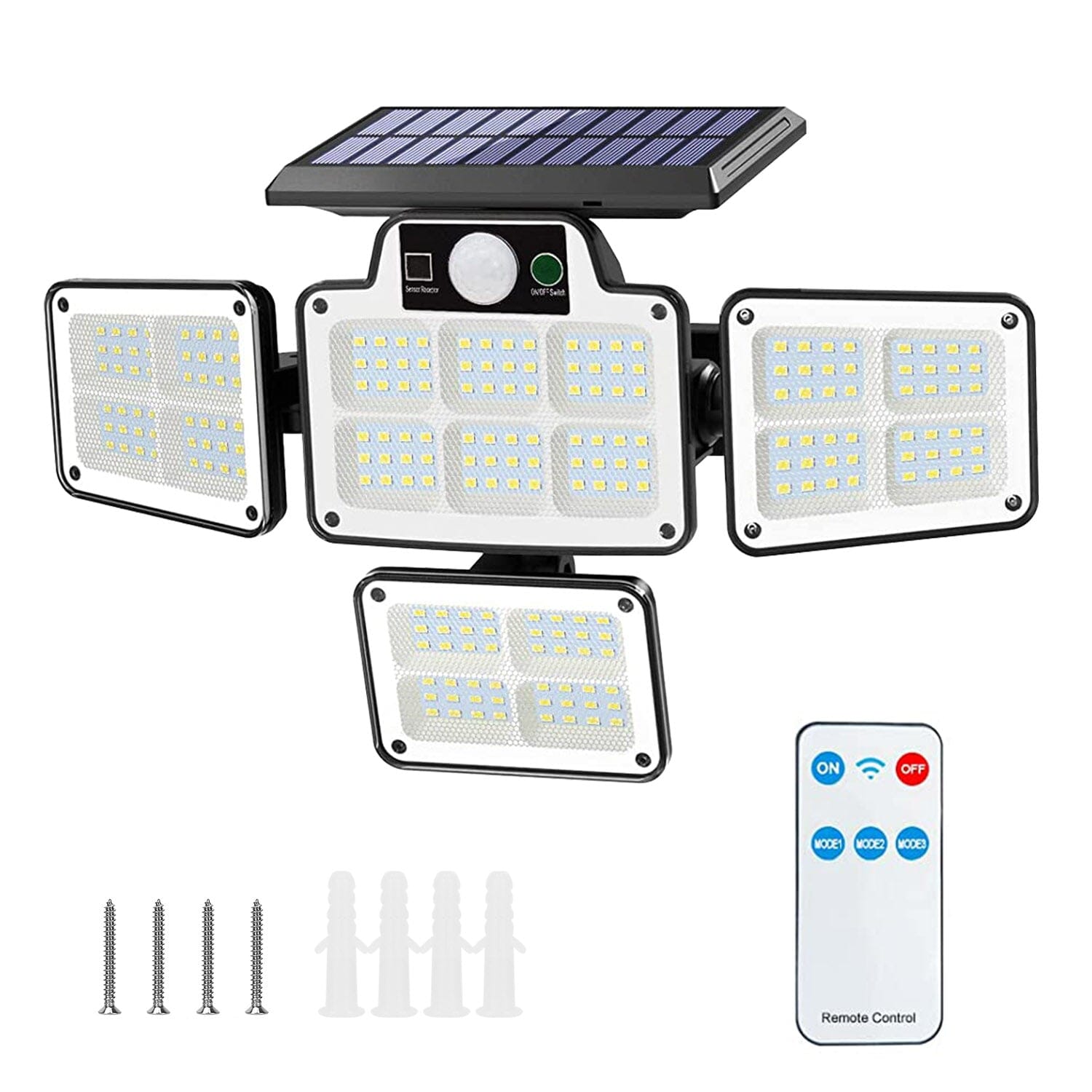 216 LEDs  Solar Outdoor Light Motion Sensor Security Wireless Lamp Discount Big Discount