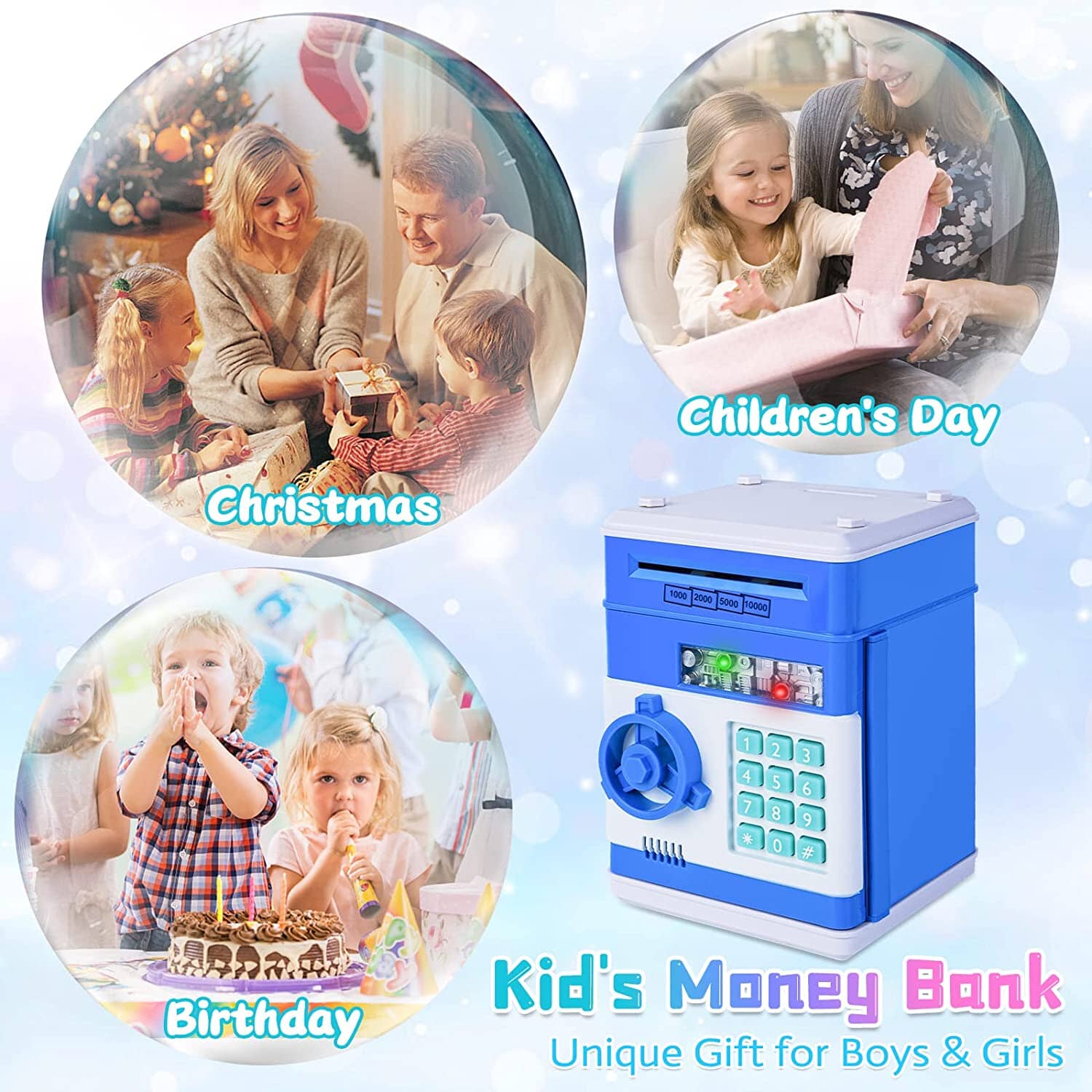 Children's Cartoon Password Box Piggy Bank Sale Low Shipping Fee