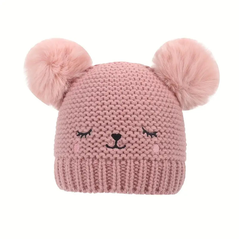 Knitted Beanie Hat, Cute Cold-proof Winter Hat For 6-24 Months Baby Girls Cheap Sale Huge Surprise