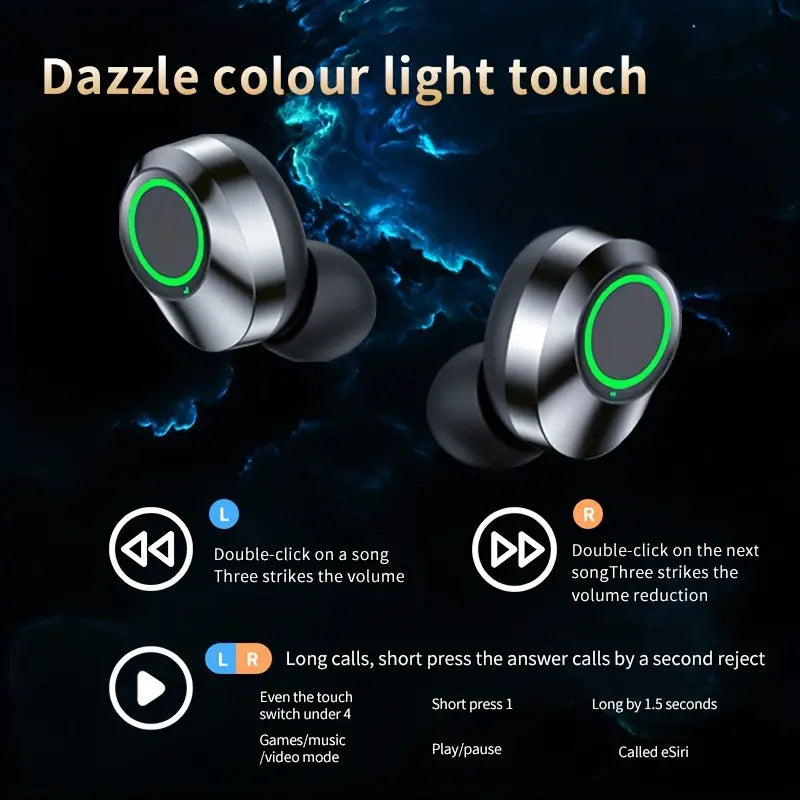 Mini Wireless Earbuds with Digital Display - True Wireless Stereo Earphones Shop Offer