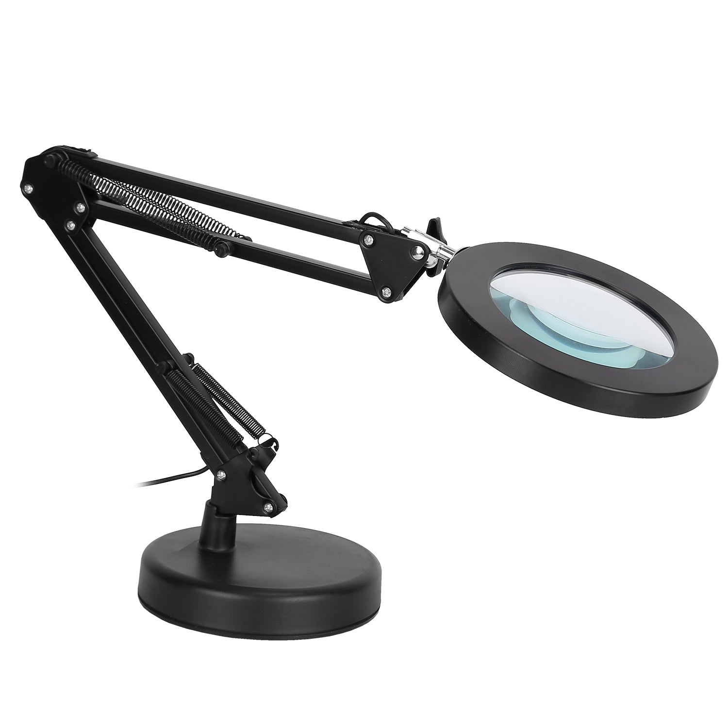 2-in-1 LED Magnifier Desk Lamp with 8x Magnifying Glass From China