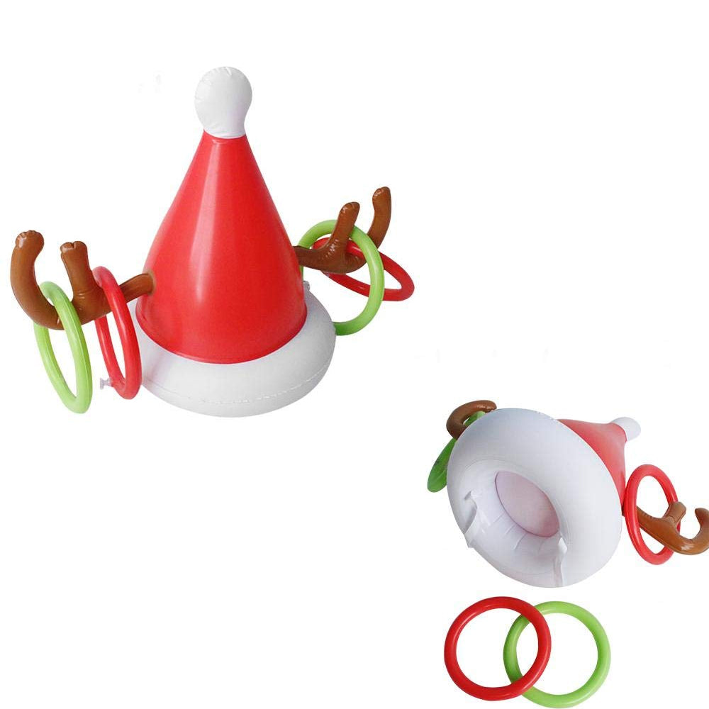 Inflatable Reindeer Hat Ring Toss Game 100% Guaranteed