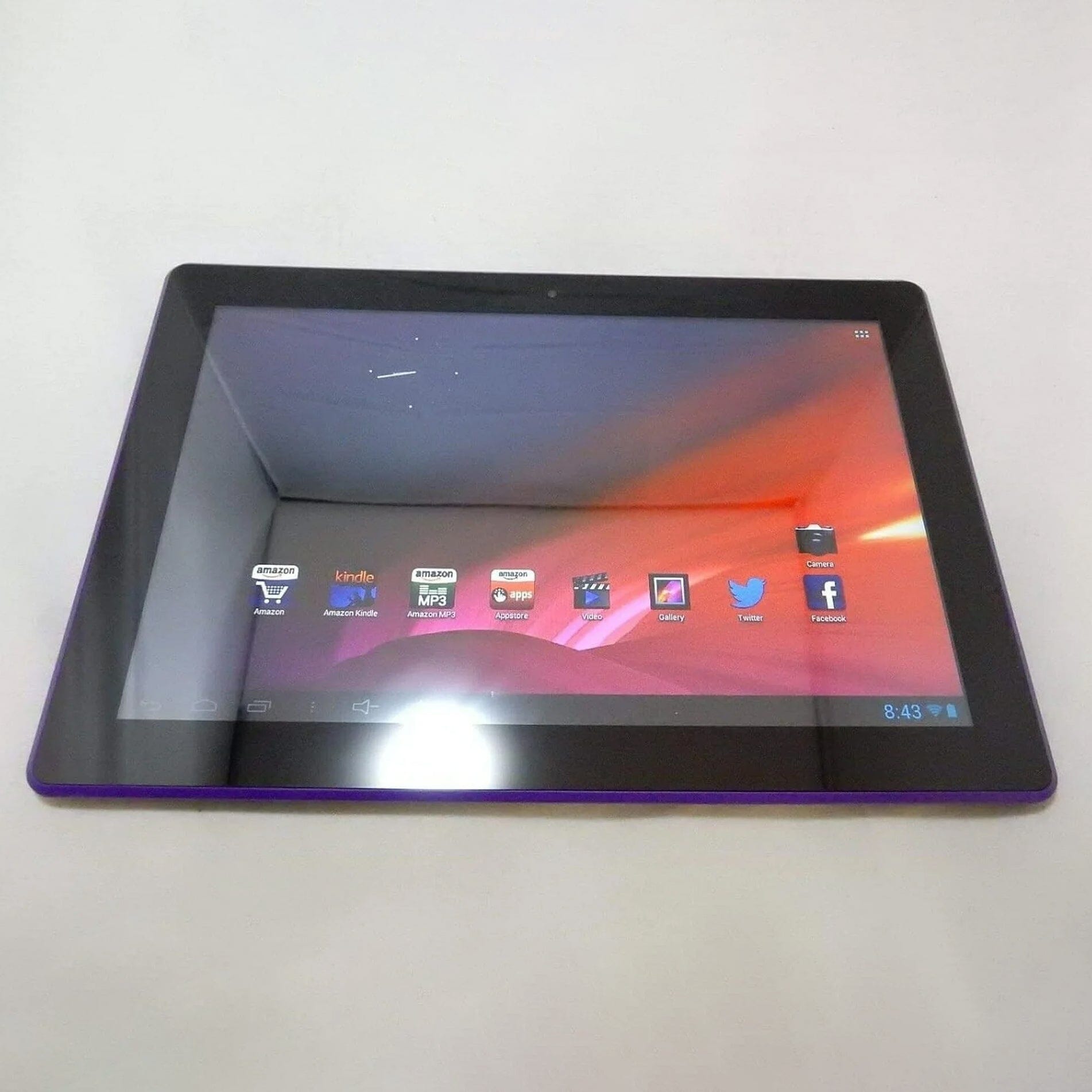 Ematic Cinema Tab ETH103PR 13.3 WXGA Touchscreen Dual-Core Processor 1GB 8GB Android Tablet - Purple Cheap Sale Choice