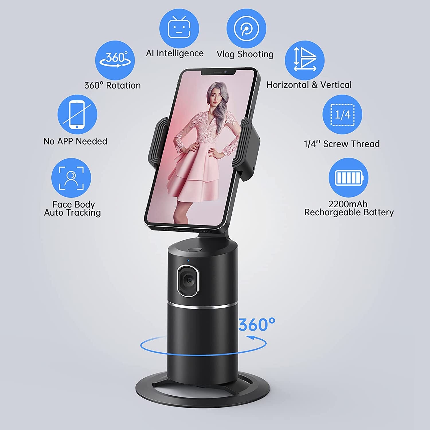 Auto Face Tracking Phone Holder Wholesale Pice Cheap Pice