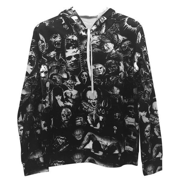 Unisex Characters Skull 3D Printed Hoodies Sale Reliable