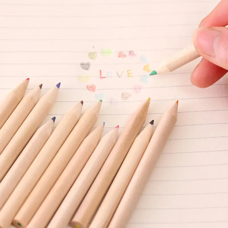 3-Pack: 12-Color Cute Pencils Creative Stationery Cute Bear Outlet Fashionable