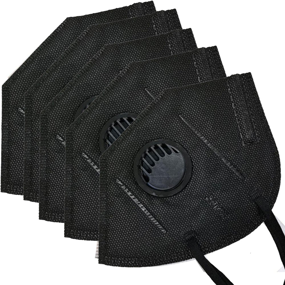 5 Layers KN95 Face Mask with Breathing Valve Hot Sale Online