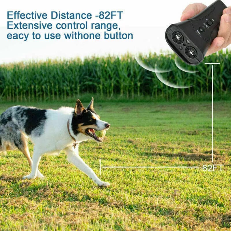 Ultrasonic Pet Dog Anti Bark Training Chaser Control Device Official Site