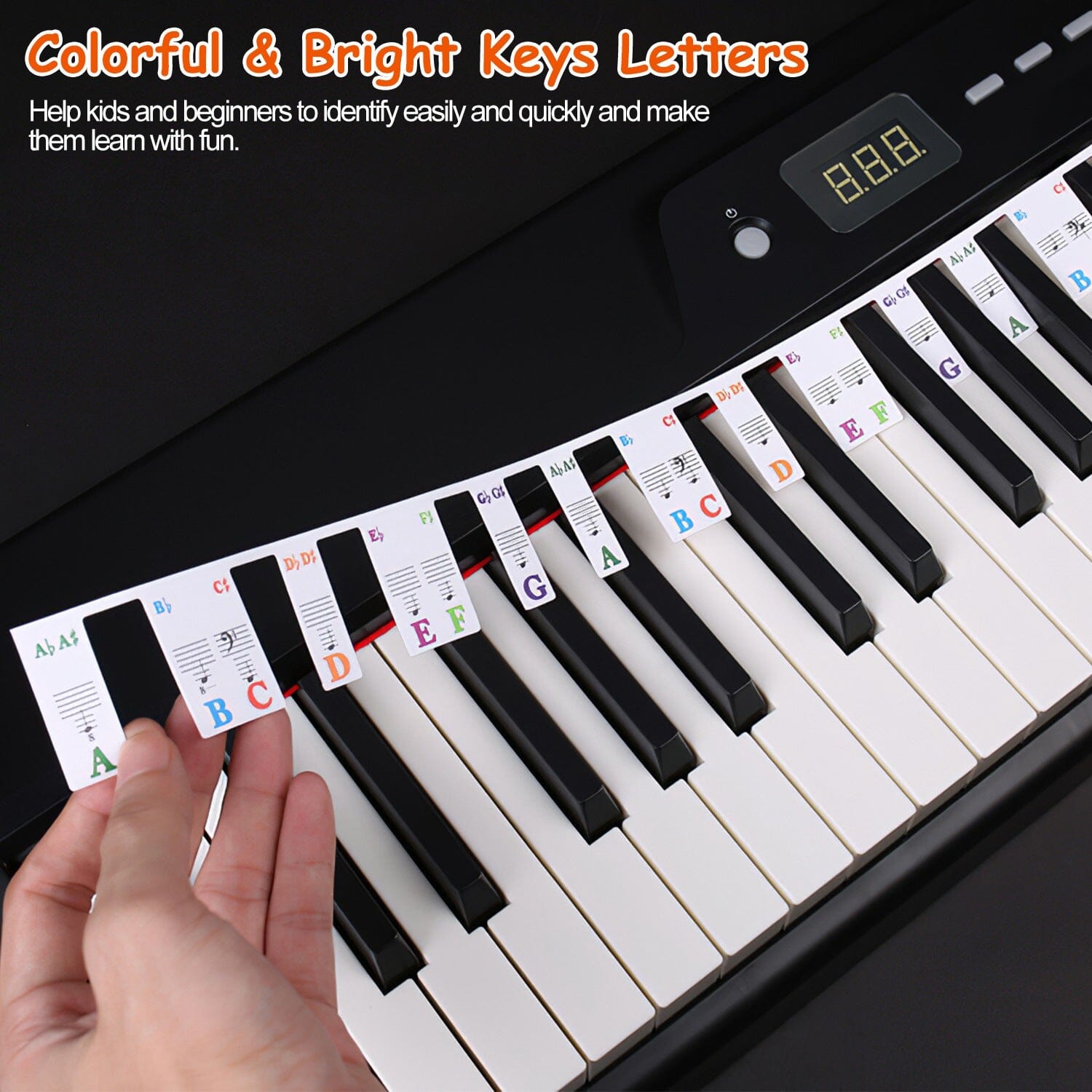 Removable PVC Piano Keyboard Stickers Discount Fast Delivery