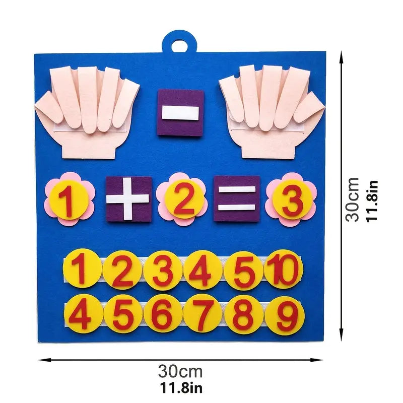 Felt Board Finger Numbers Counting Toy Buy Cheap Websites