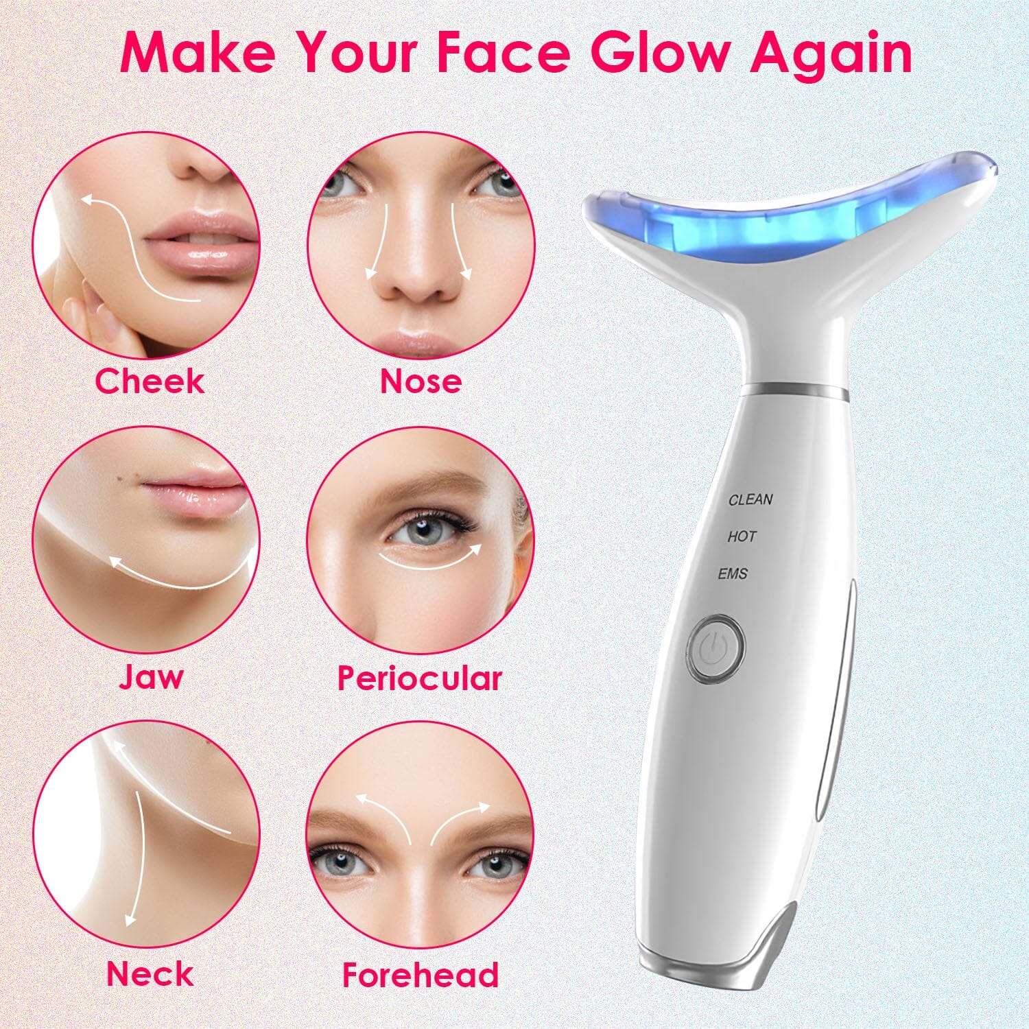 Anti Wrinkles Face Neck Massager Double Chin Reducer Best Place Sale Online