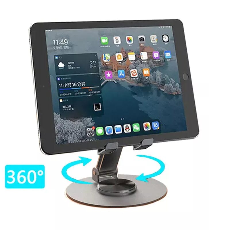 Full Metal 360-Degree Rotating Stress-Relieving Phone and Tablet Universal Stand Find Great Online