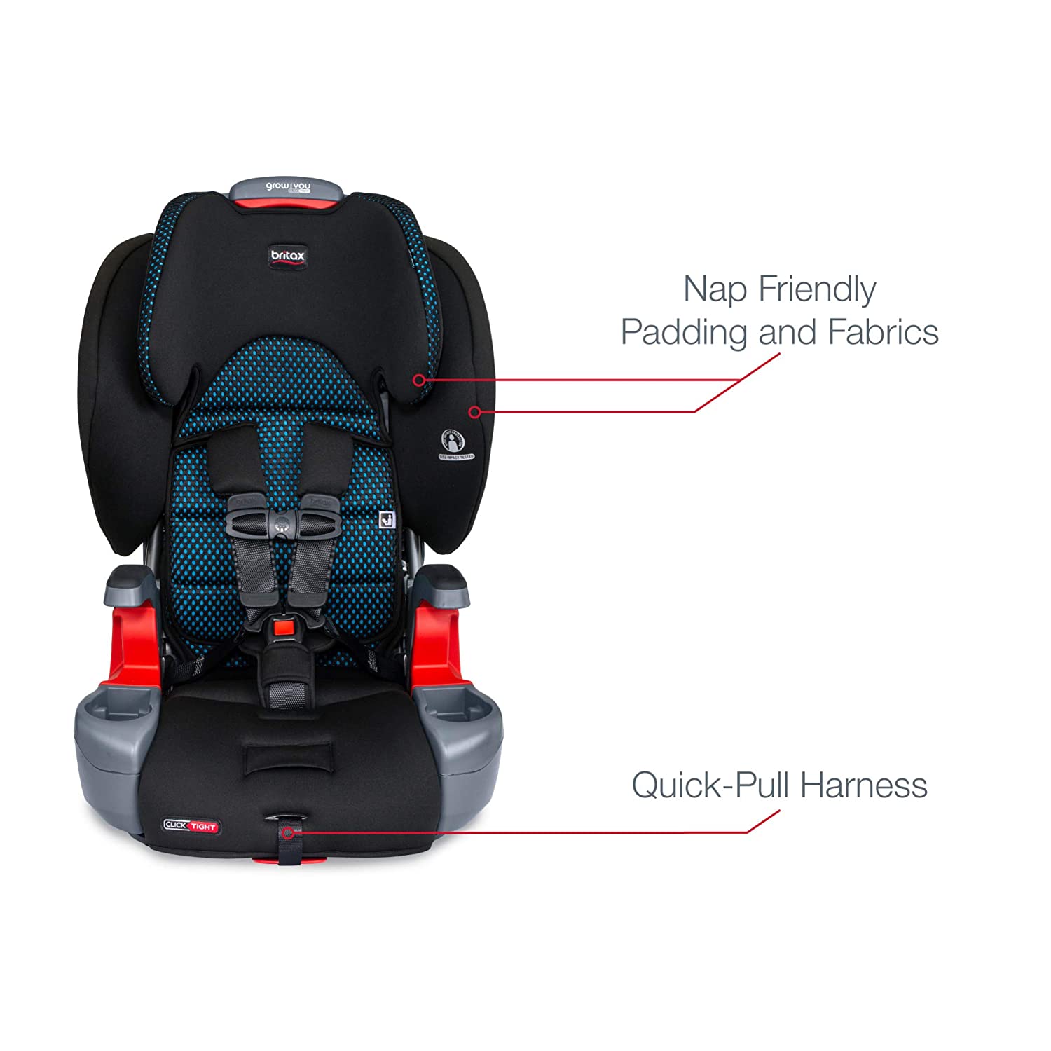 Britax Grow with You ClickTight Harness-2-Booster Car Seat Outlet Hot Sale