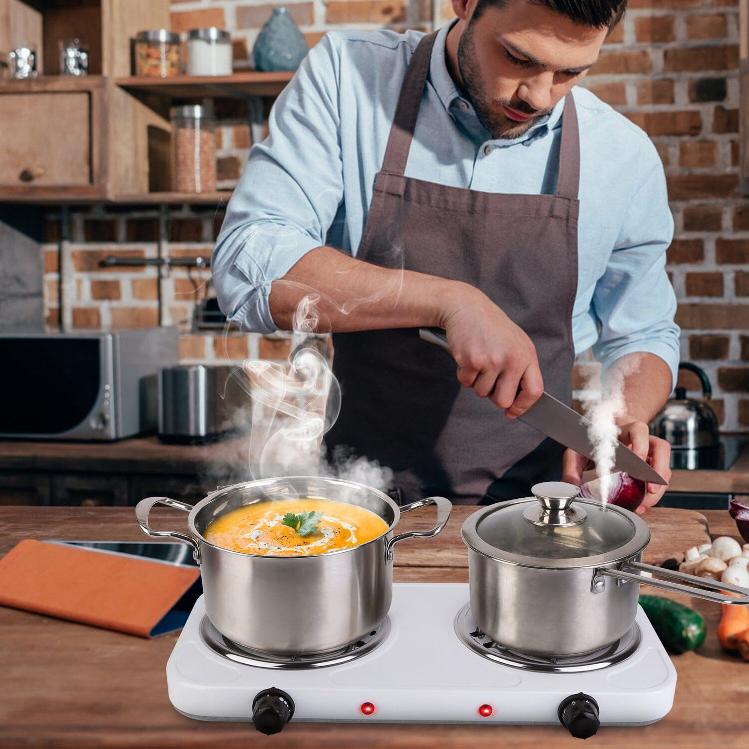Portable Coil Heating Hot Plate Stove Countertop Manchester Great Sale Online