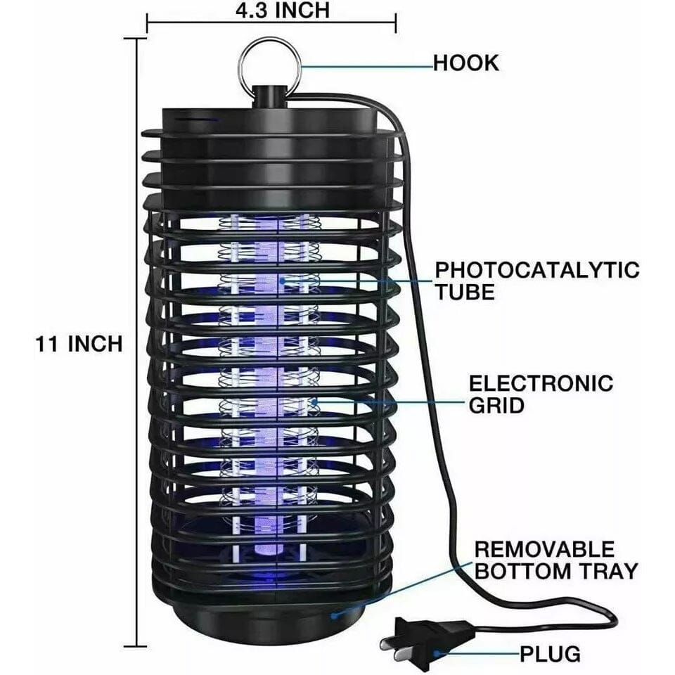 Electric Mosquito Insect Killer Zapper LED Light Fly Bug Trap Pest Control Lamp Clearance Free Shipping