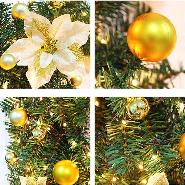 2.7 Meter Christmas Rattan Garland Decorative Free Shipping