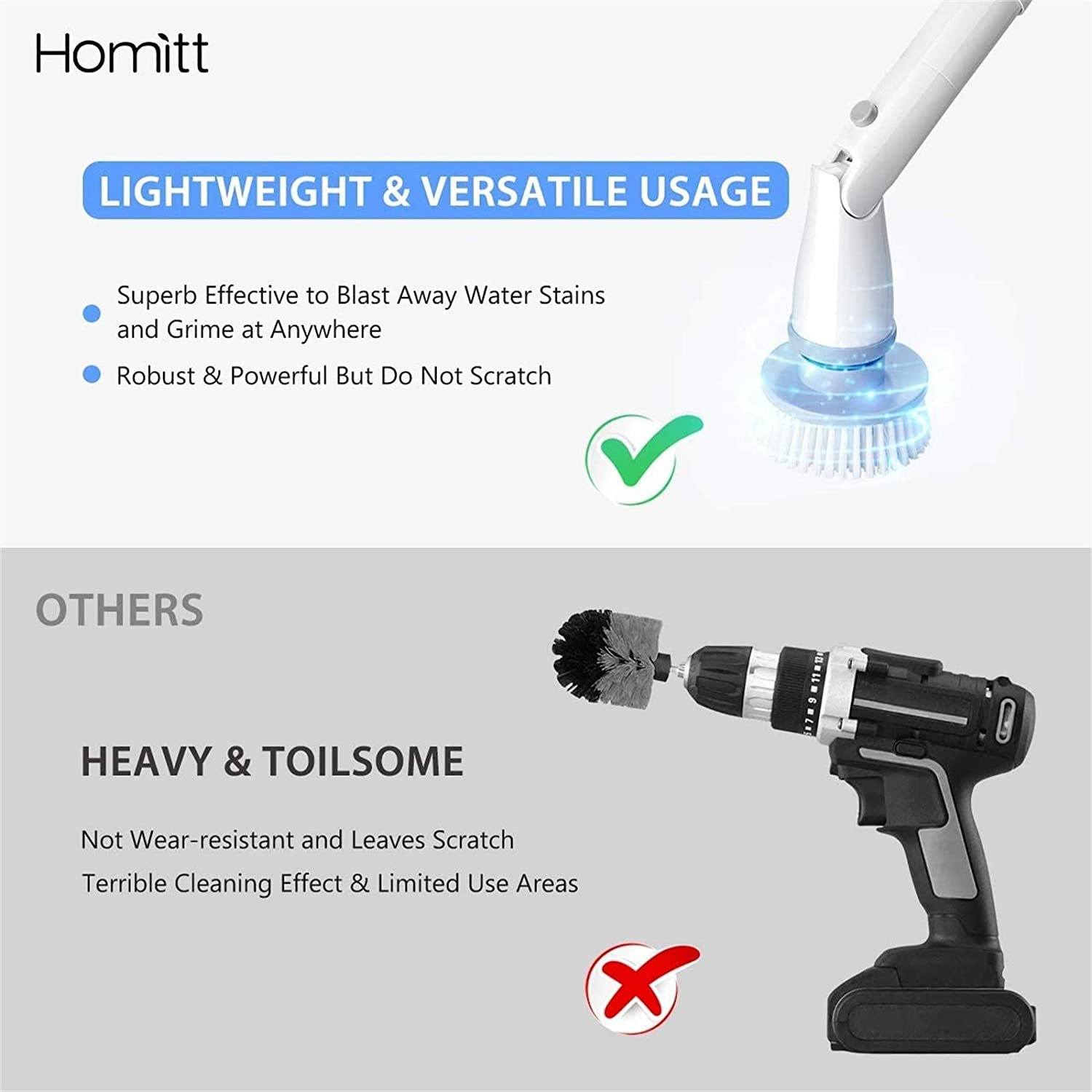 Homitt Electric Spin Scrubber Brush Sale Classic