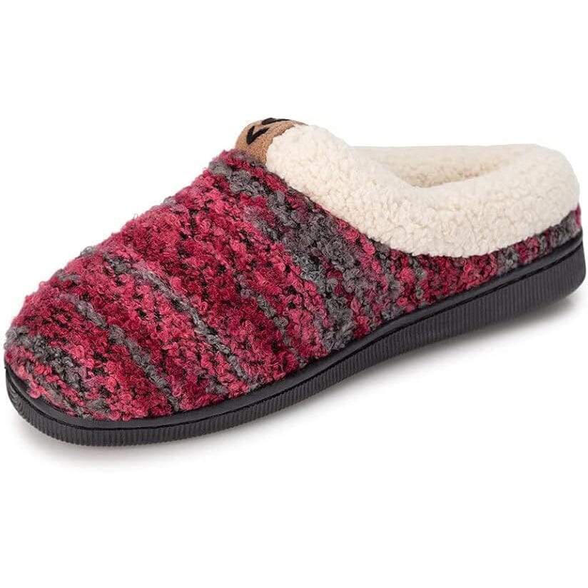 Pupeez Girls Knitted Fleece Lined Clog Slippers Cheap New Styles