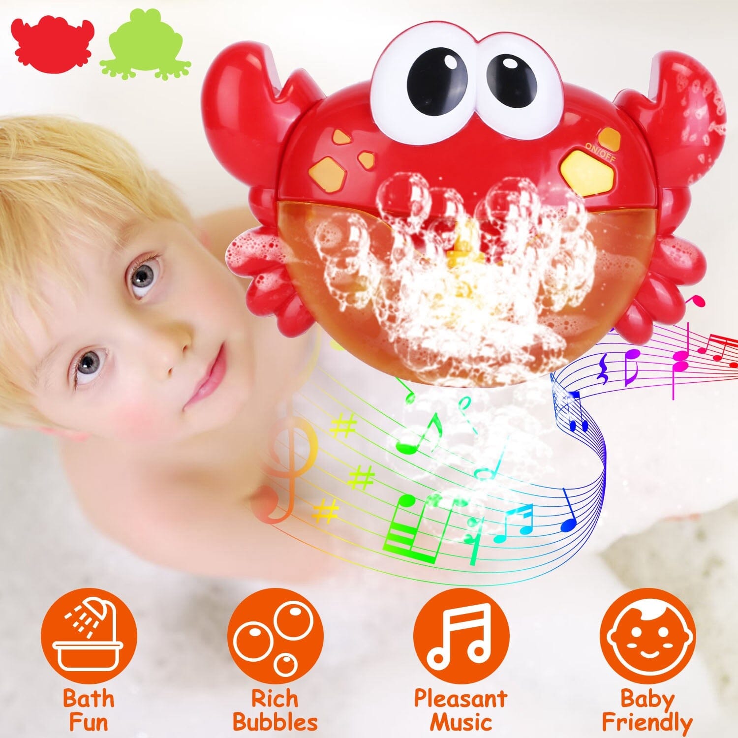 Musical Bubble Bath Maker for Bathtubs Toddler Bubble Machine Shop Sale Online