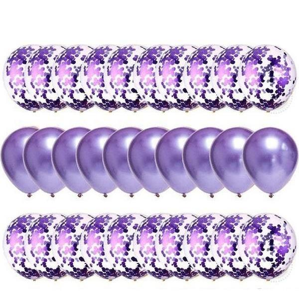 30-Pieces: Colorful Paper Latex Balloon Party Supplies Online Cheap Pice