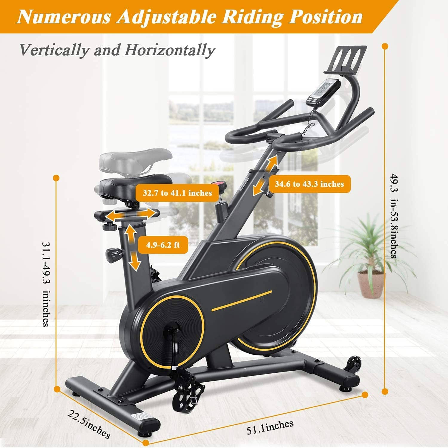 MaxKare Stationary Upright Exercise Bike Discount Best Sale