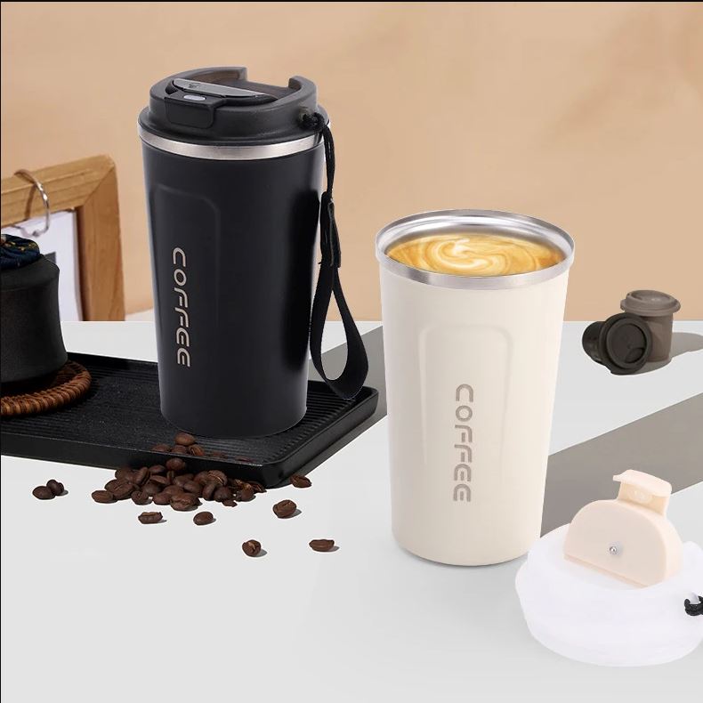 Double Wall Stainless Steel Vacuum Mug with LED Temperature Display Cheap Cheap Online