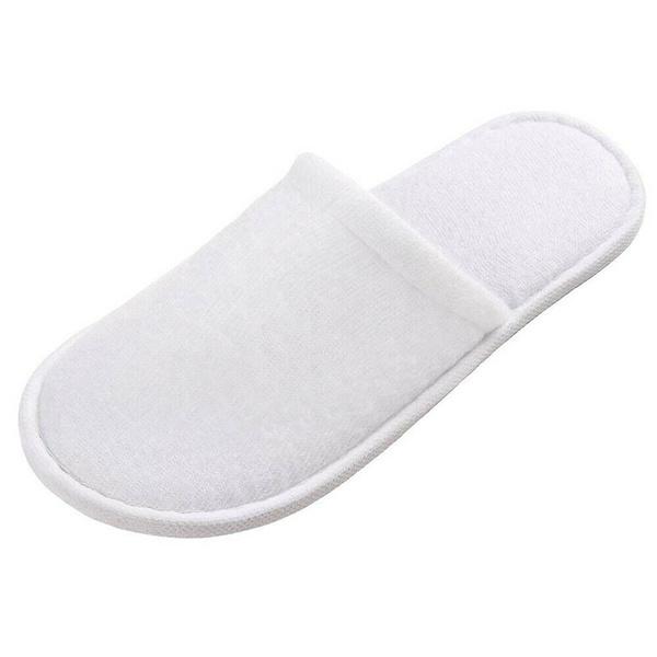 20-Pairs: Spa Hotel Guest Soft Slippers Closed Toe Disposable Travel Slipper Cheap Sale Latest Collections